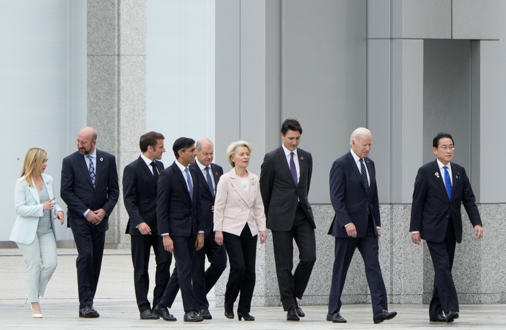 G7 Hiroshima Summit Visit to Hiroshima Peace Memorial Park