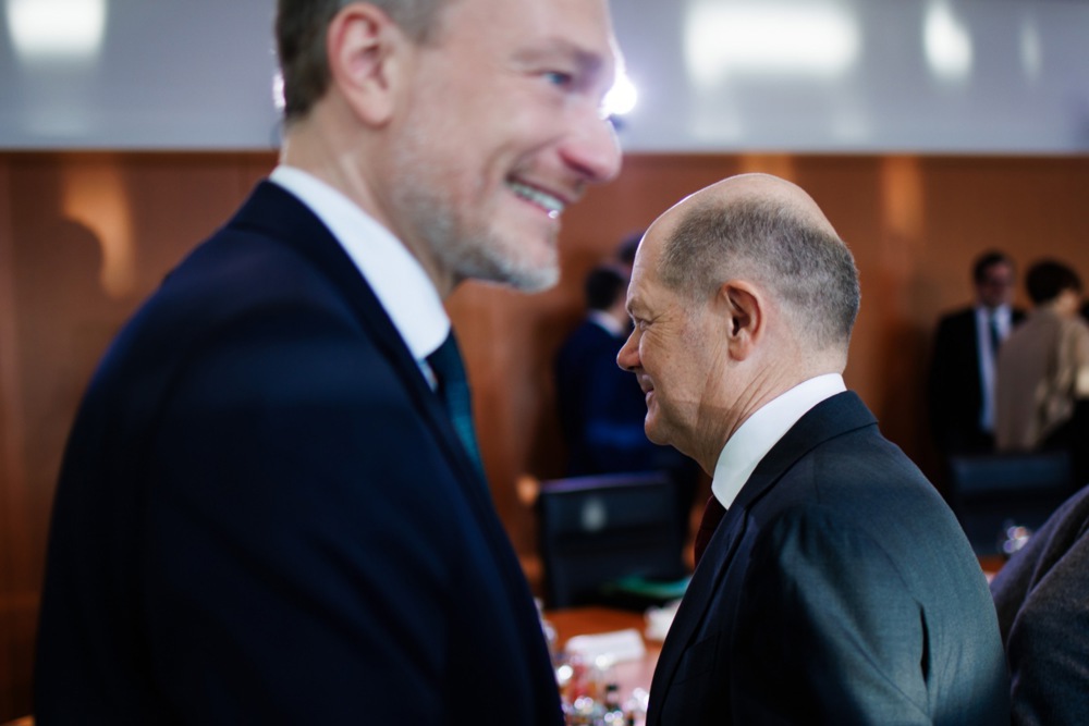 Weekly cabinet meeting of German government in Berlin