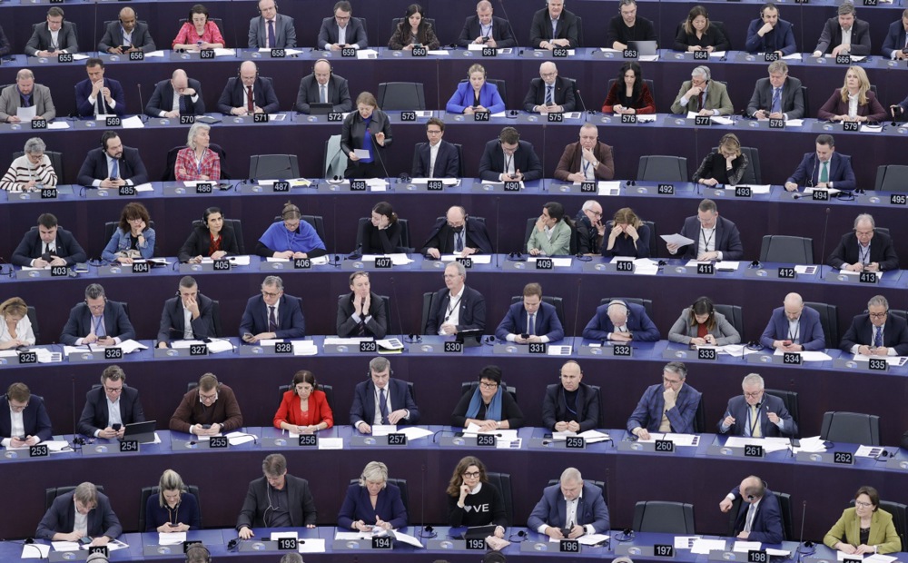 European Parliament session in Strasbourg