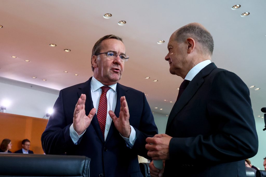 Weekly cabinet meeting of German government in Berlin