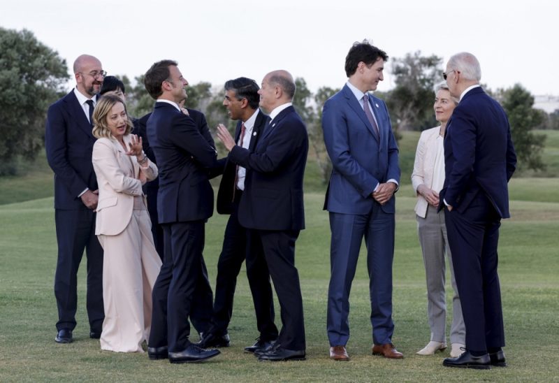 Les dirigeants du G7 sont déjà parvenus à un consensus sur les conclusions du sommet, selon Giorgia Meloni