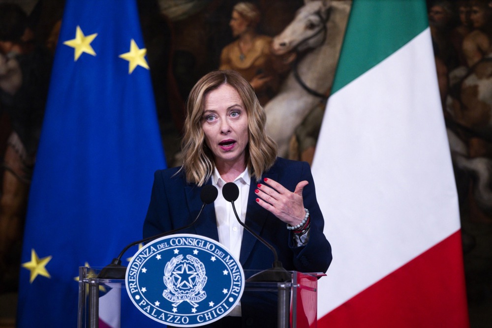Italian Prime Minister Meloni meets Hungarian Prime Minister Orban in Rome