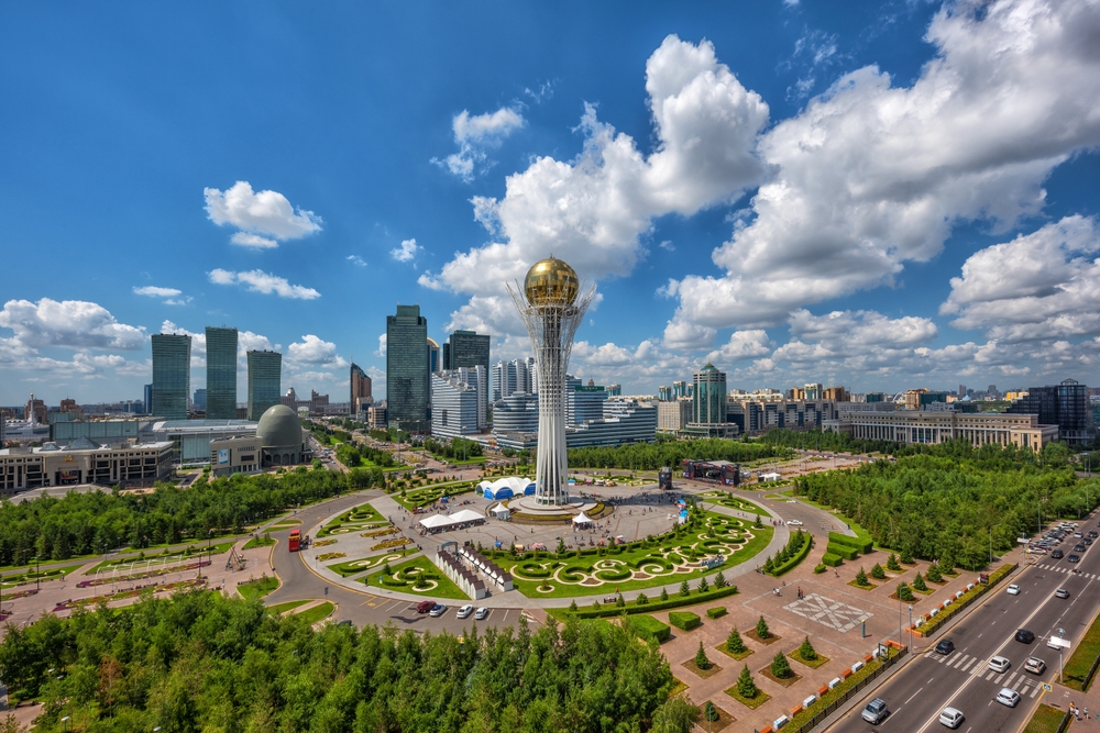 Astana,,Kazakhstan,,07.082018.the,Central,Part,Of,The,Capital,Of,Kazakhstan