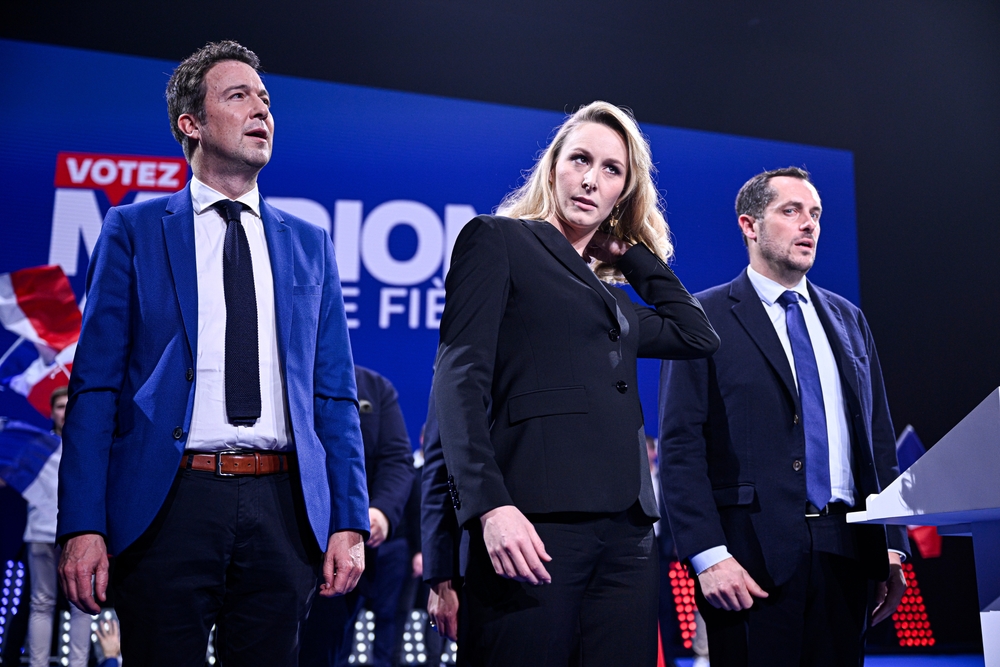 Marion,Marechal,Le,Pen,At,The,European,Election,Campaign,Launch