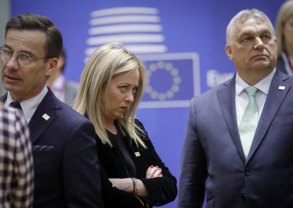 Réunion du Conseil européen à Bruxelles