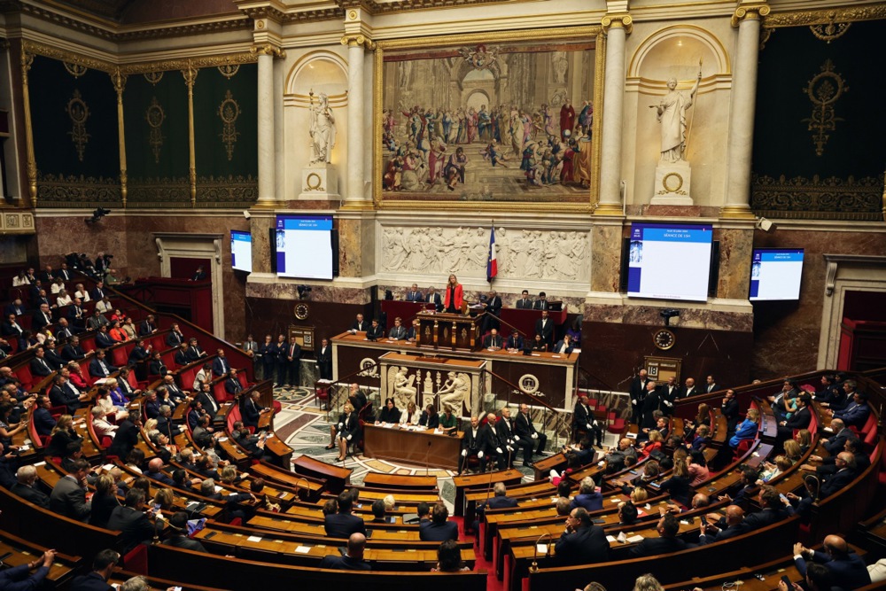 Newly elected lawmakers vote for Parliament president following France&rsquo;s legislative election