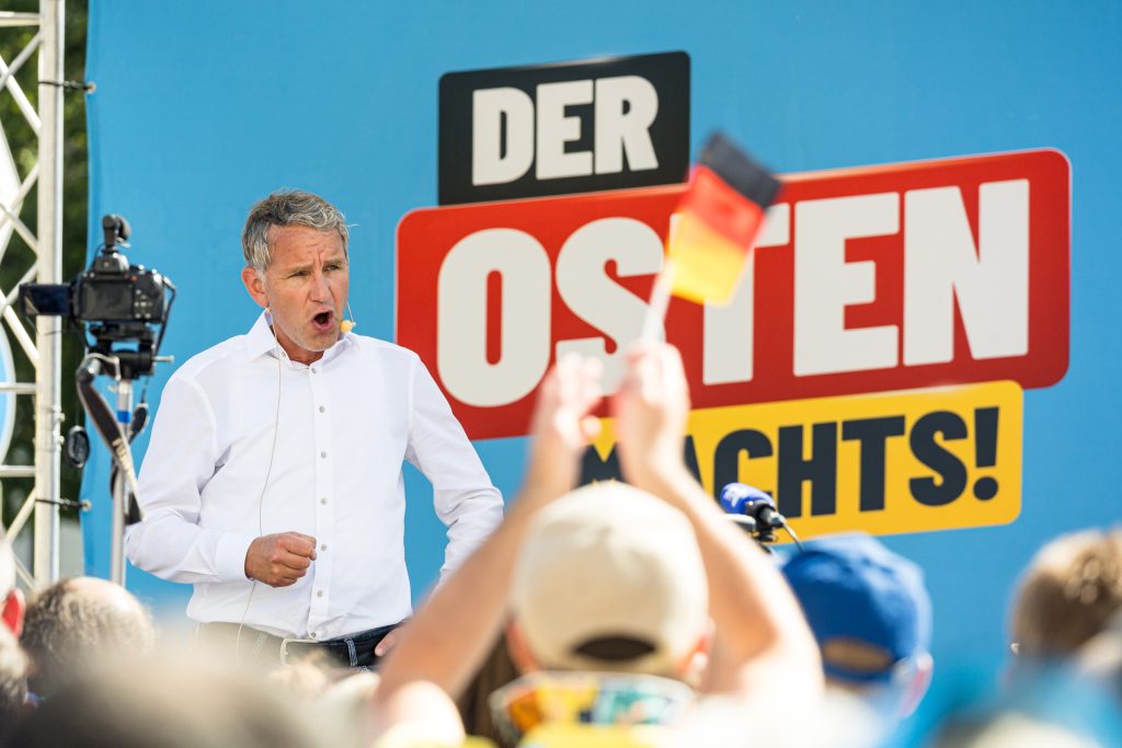 AfD Campaigns In Thuringia