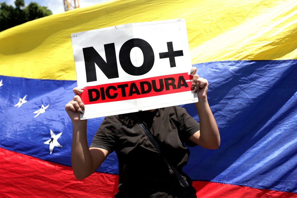 Venezuelan opposition protests against presidential election results