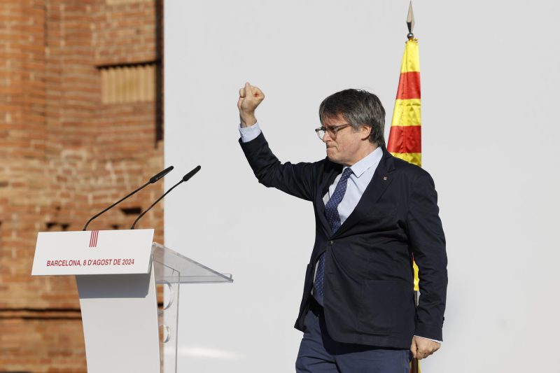 Carles Puigdemont parvient de nouveau à échapper aux forces de l’ordre espagnoles