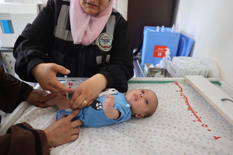 Une brève trêve humanitaire à Gaza pour vacciner les enfants contre la polio