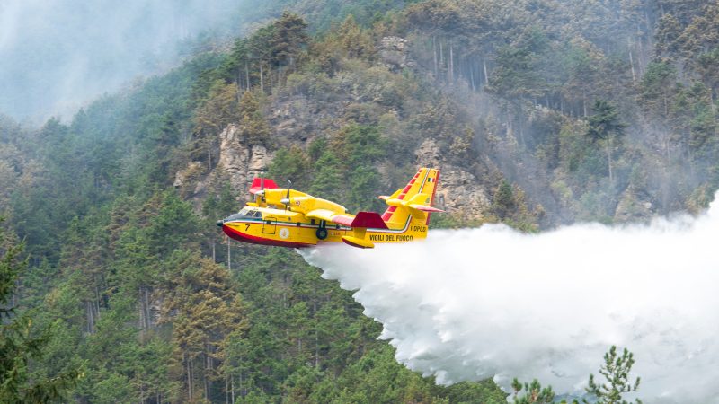 Feux de forêt : la pénurie de Canadairs en Europe risque de s'aggraver