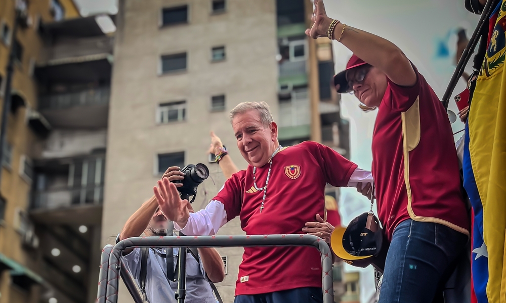 Caracas,,Venezuela,,07.04.2024:,Start,Of,The,Opposition,Electoral,Campaign,By