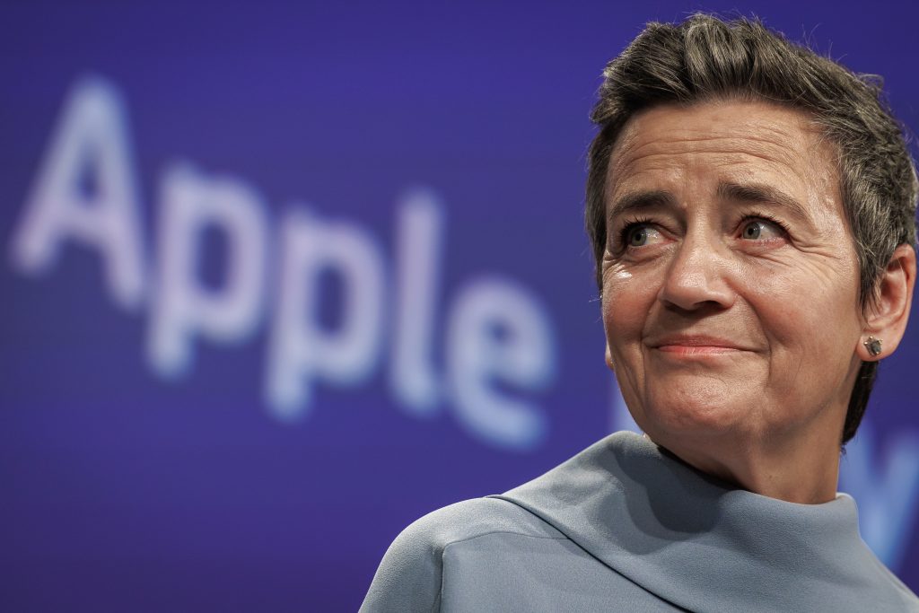 La commissaire Margrethe Vestager exhorte les entreprises à faire confiance au marché unique
