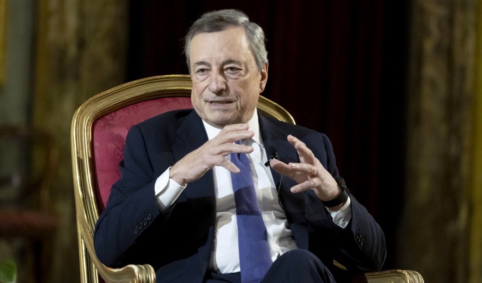 European Union facing &lsquo;critical moment&rsquo;, Italy&rsquo;s Mario Draghi says