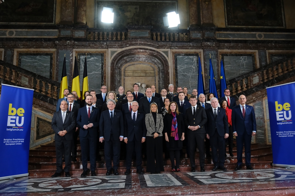 Eu,Defense,Ministers,Pose,For,The,Family,Photo,During,The