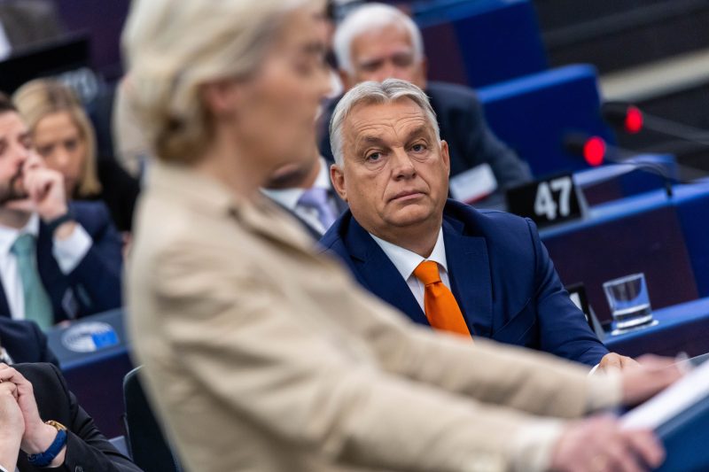 À Strasbourg, confrontation entre Ursula von der Leyen et Viktor Orbán
