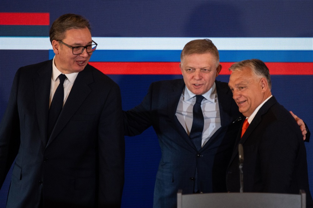 Slovak, Serbian and Hungarian leaders hold summit in Slovakia