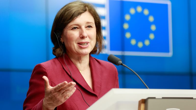 La commissaire sortante à la Transparence Věra Jourová revient sur ses années à Bruxelles