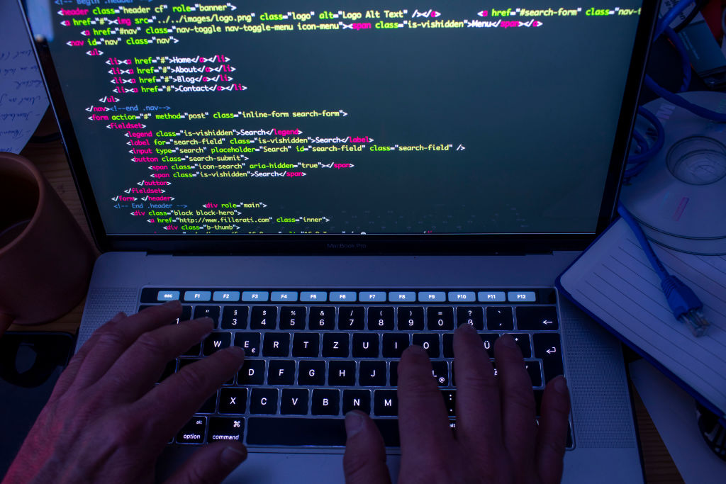 Danger due to hacking of computer data