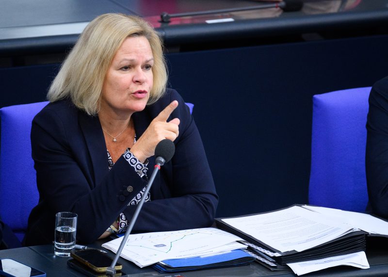 L’Allemagne demande à l’UE de mettre plus rapidement en place des procédures d’asile accélérées