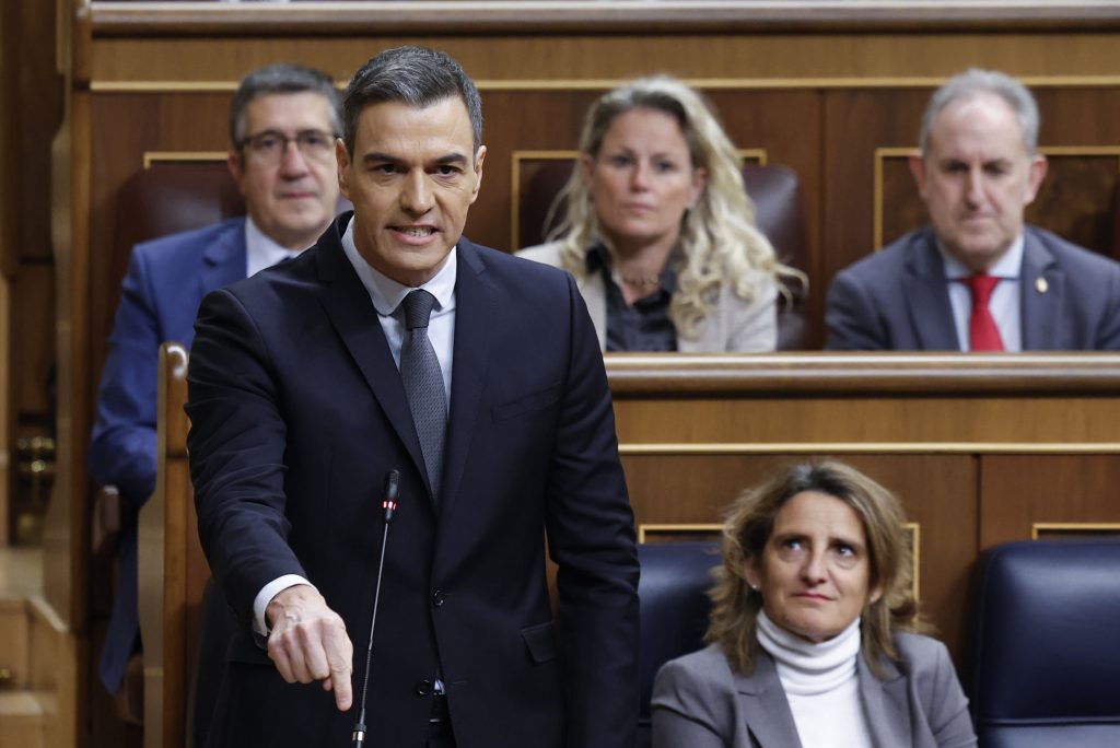 Spanish Government&rsquo;s question time session in Madrid