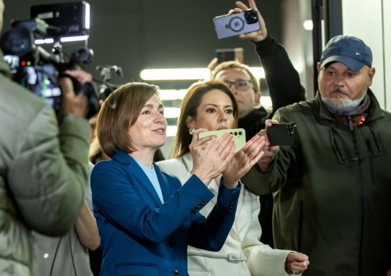 En Moldavie, victoire de la présidente pro-européenne Maia Sandu