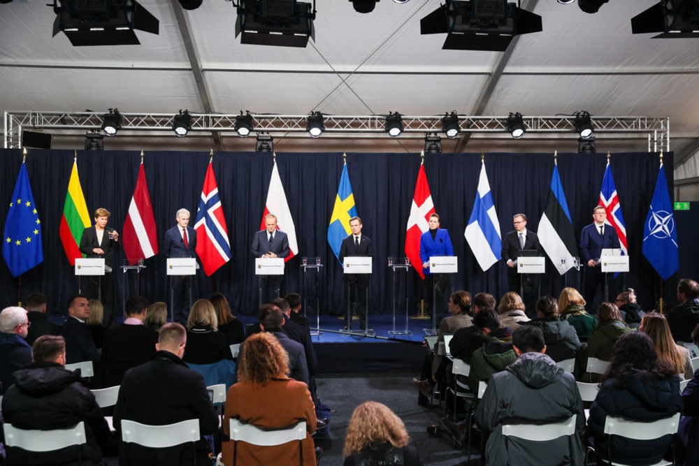Nordic and Baltic countries leaders meeting in Harpsund
