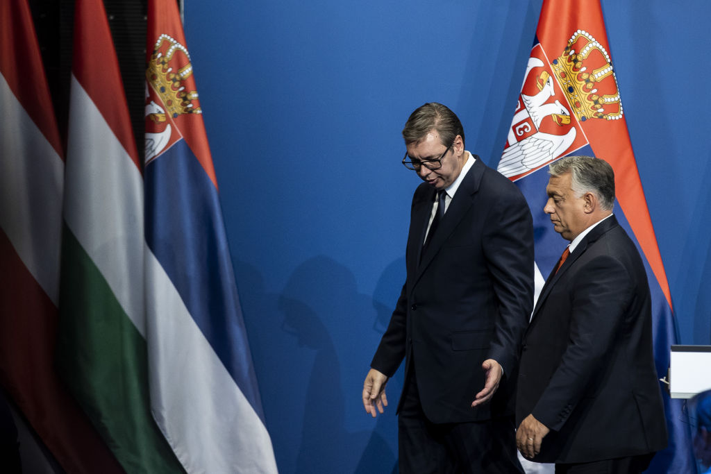 Hungary&rsquo;s Prime Minister Orban – Serbia&rsquo;s President Vucic – Austria&rsquo;s Chancellor Nehammer