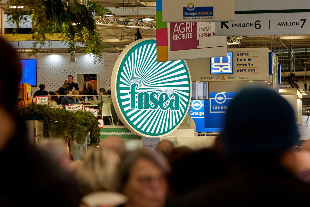 The Stand Of The FNSEA (National Federation Of Farmers Union) Stand During The 60th International Agriculture Fair