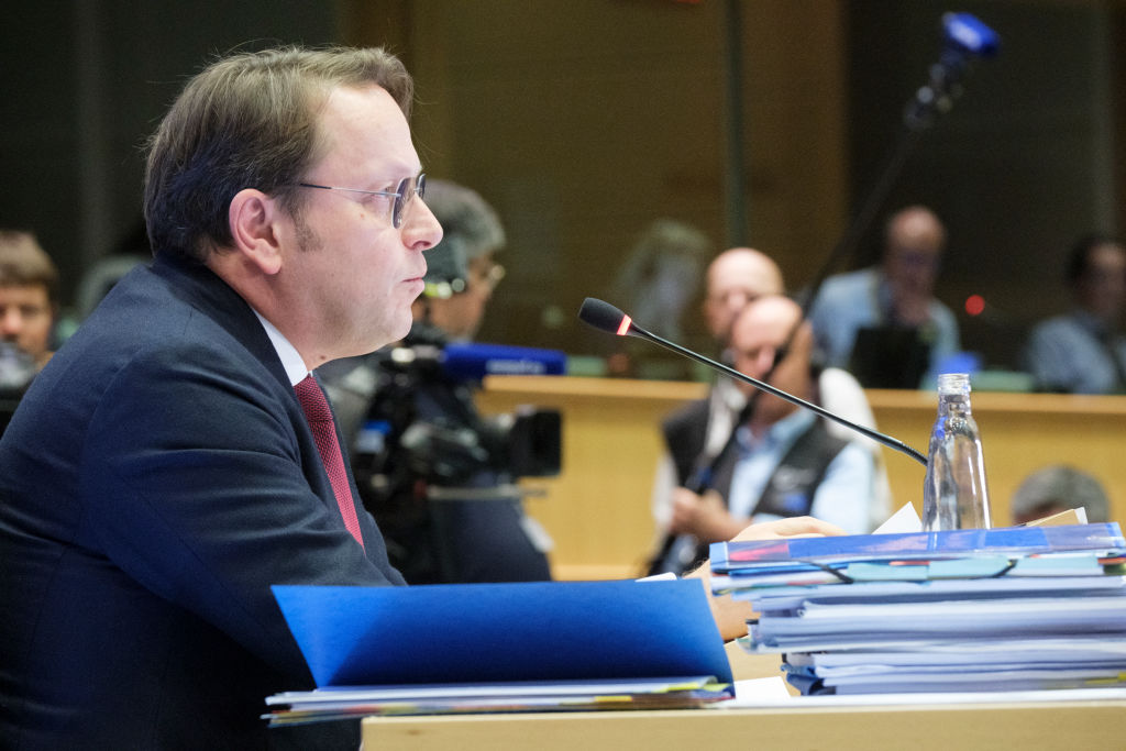 Hearing Of The Commissioners-Designate Olivér Várhelyi
