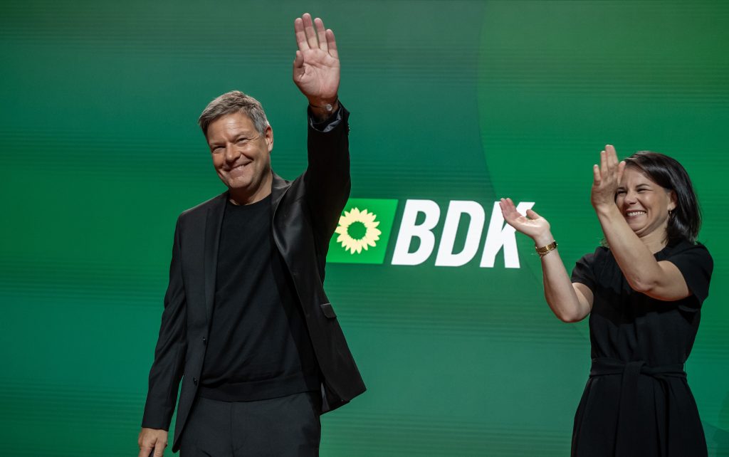 « Team Robert »: Habeck leads the Greens into the election campaign