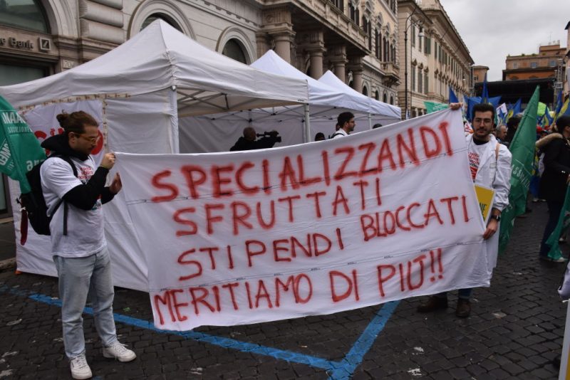Italie : le secteur de la santé en grève contre les coupes budgétaires et la dégradation des conditions de travail