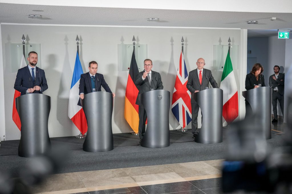 Pistorius receives European defense ministers