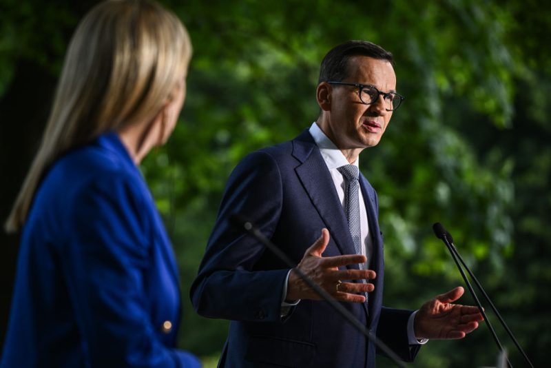 L’ancien Premier ministre polonais Mateusz Morawiecki devrait prendre la tête des Conservateurs et Réformistes européens
