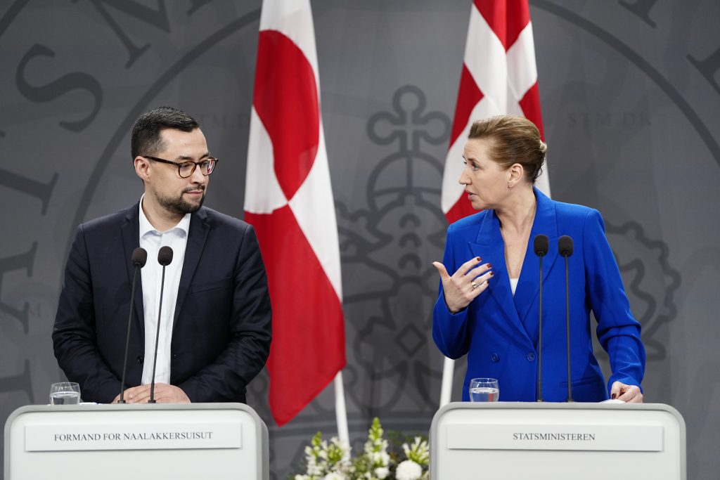 Greenland&rsquo;s Prime Minister Mute Bourup Egede visits Denmark