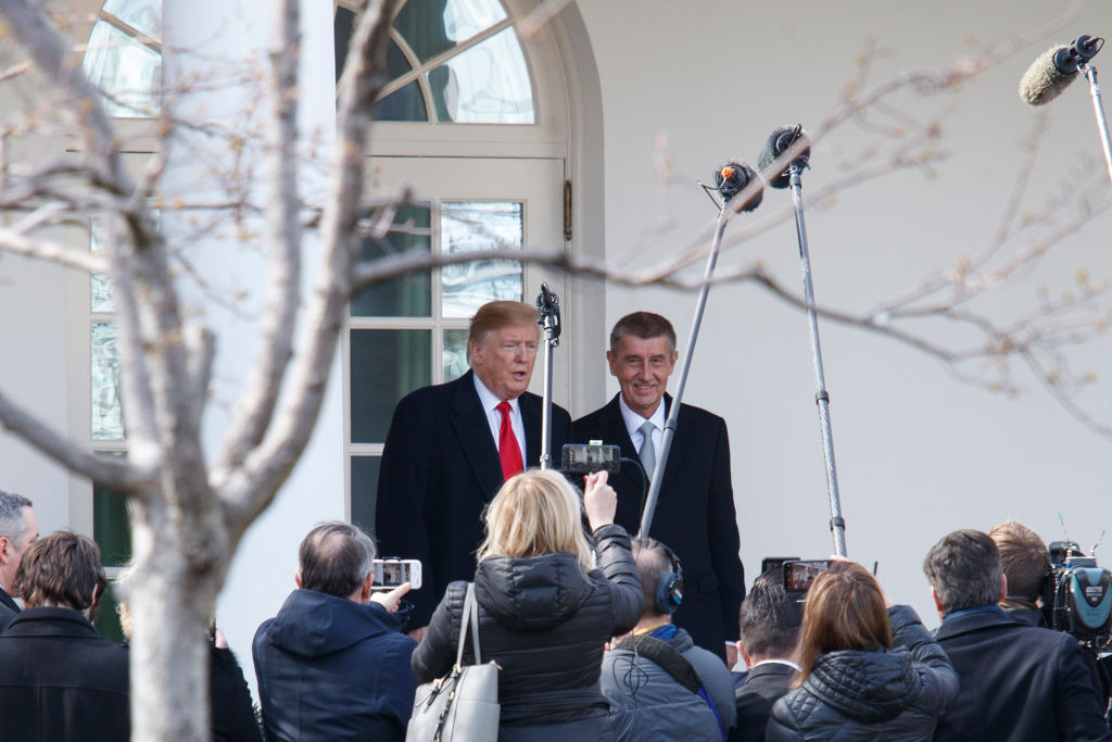 President Donald Trump Welcomes Czech Republic Prime Minister Andrej Babis To The White House