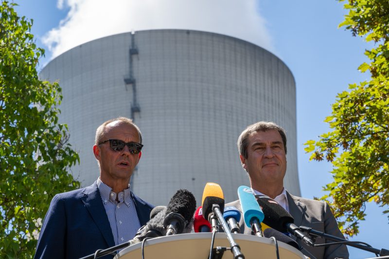 Le probable futur chancelier allemand fait marche arrière sur le nucléaire