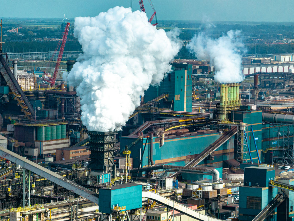 Tata Steel Steel Mill in Velsen
