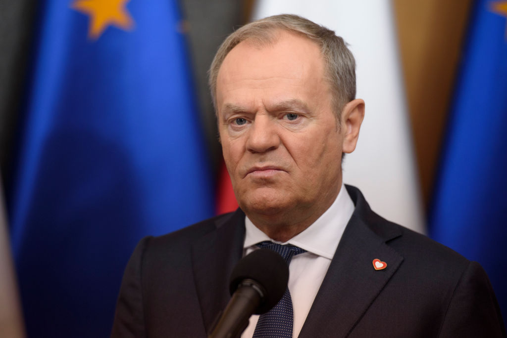 Polish PM Donald Tusk&rsquo;s Press Conference.