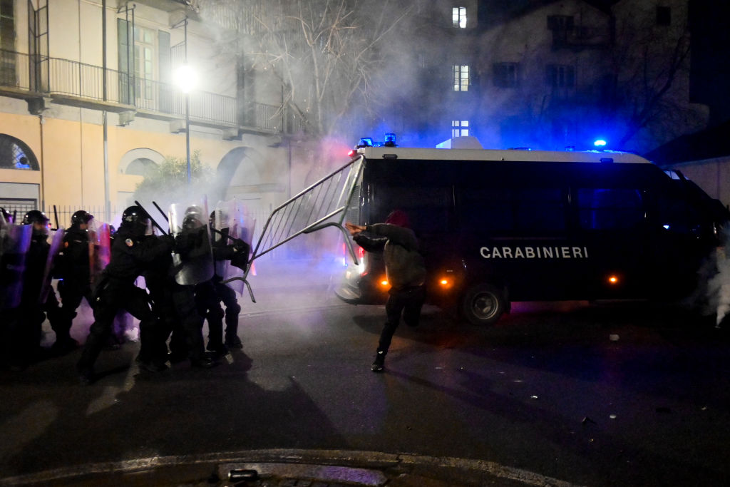 Protesters Gather In Solidarity For Teenager Ramy Elgaml, Killed During Police Pursuit In Milan