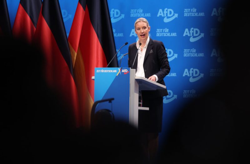 Extrême droite allemande : Alice Weidel nommée tête de liste d’un parti divisé