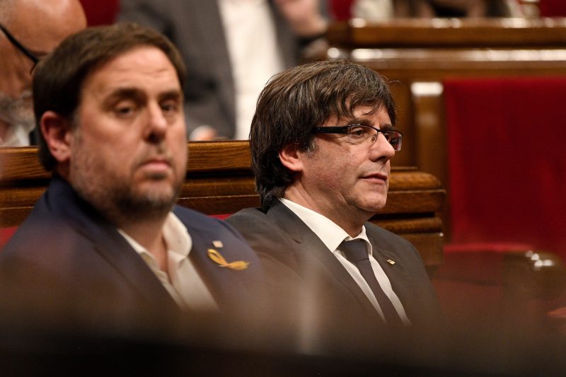 Le front uni des leaders séparatistes catalans pour faire pression sur Pedro Sánchez