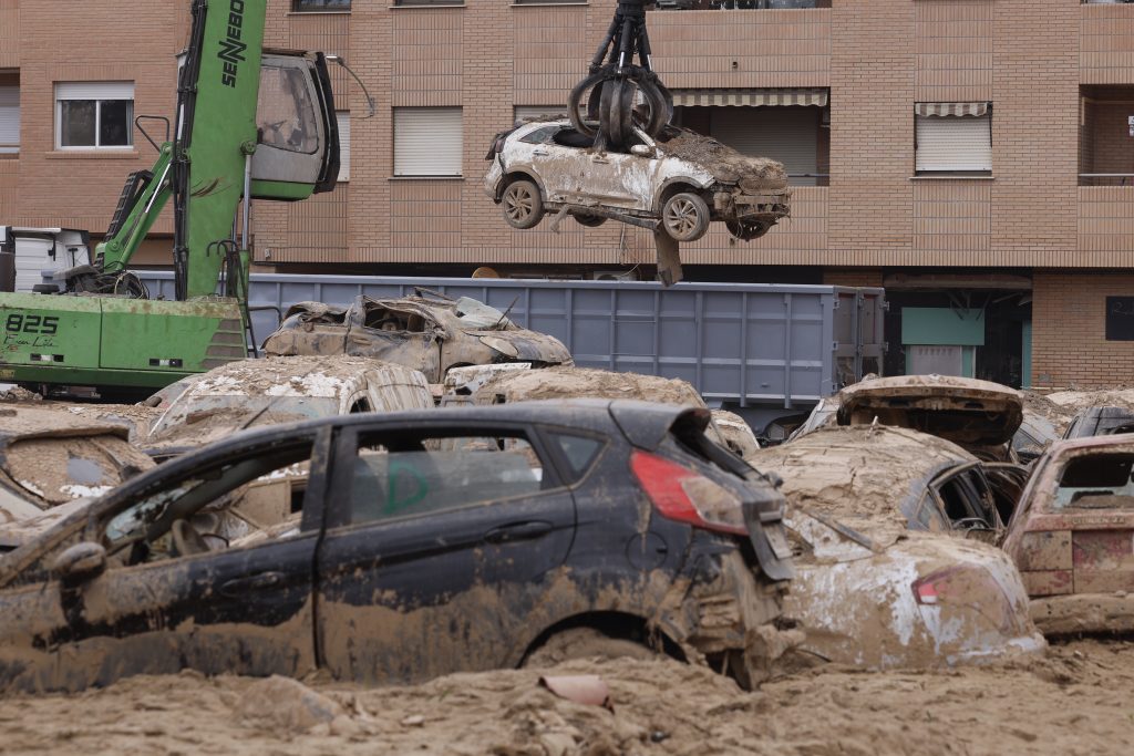Christmas season in the flood-hit town of Massanassa