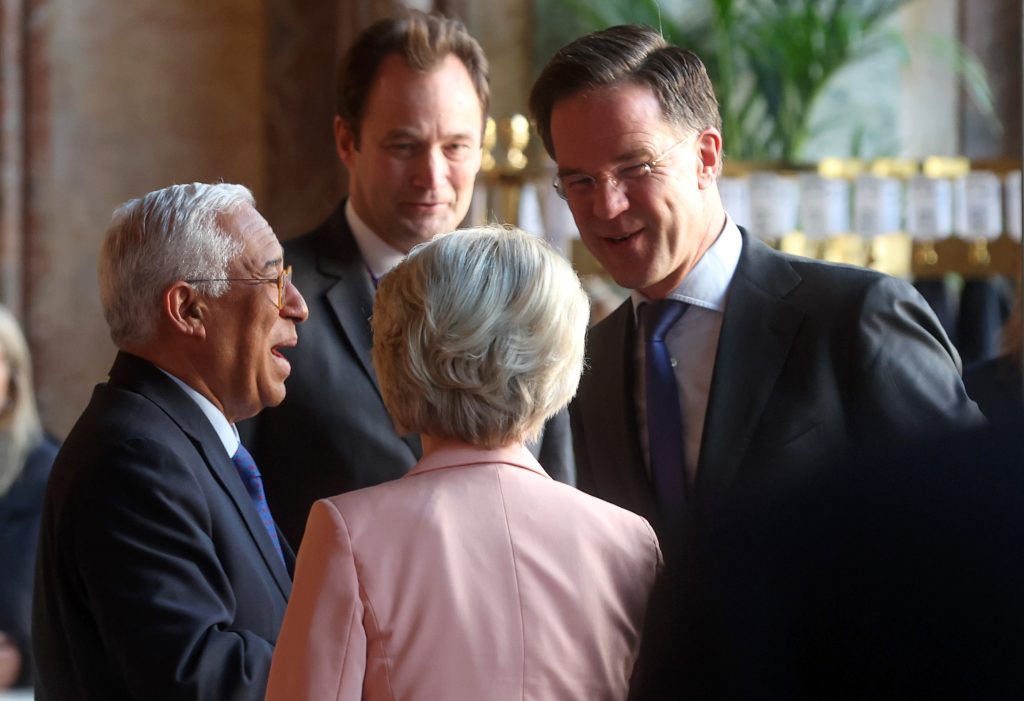Informal EU leaders&rsquo; retreat at the Palais d&rsquo;Egmont in Brussels