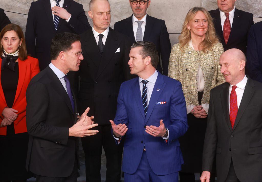 NATO defense ministers&rsquo; meeting at the alliance&rsquo;s headquarters in Brussels