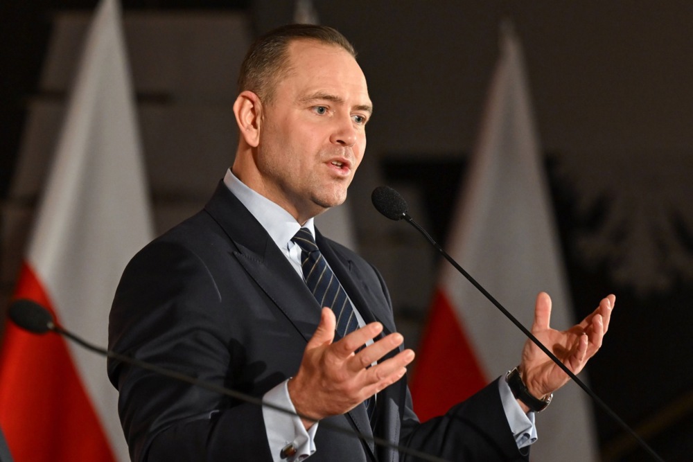 Presidential candidate Karol Nawrocki campaigns in Gdansk