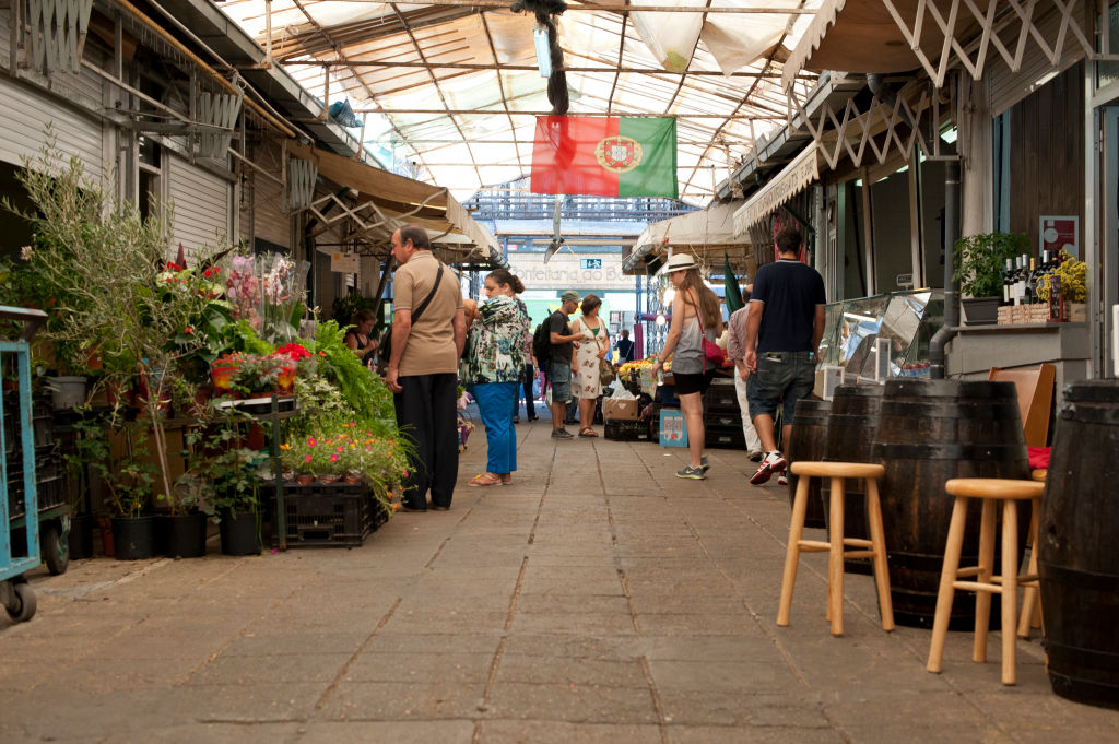 Bolhao Market In Porto