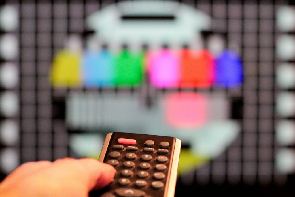 Tv control screen