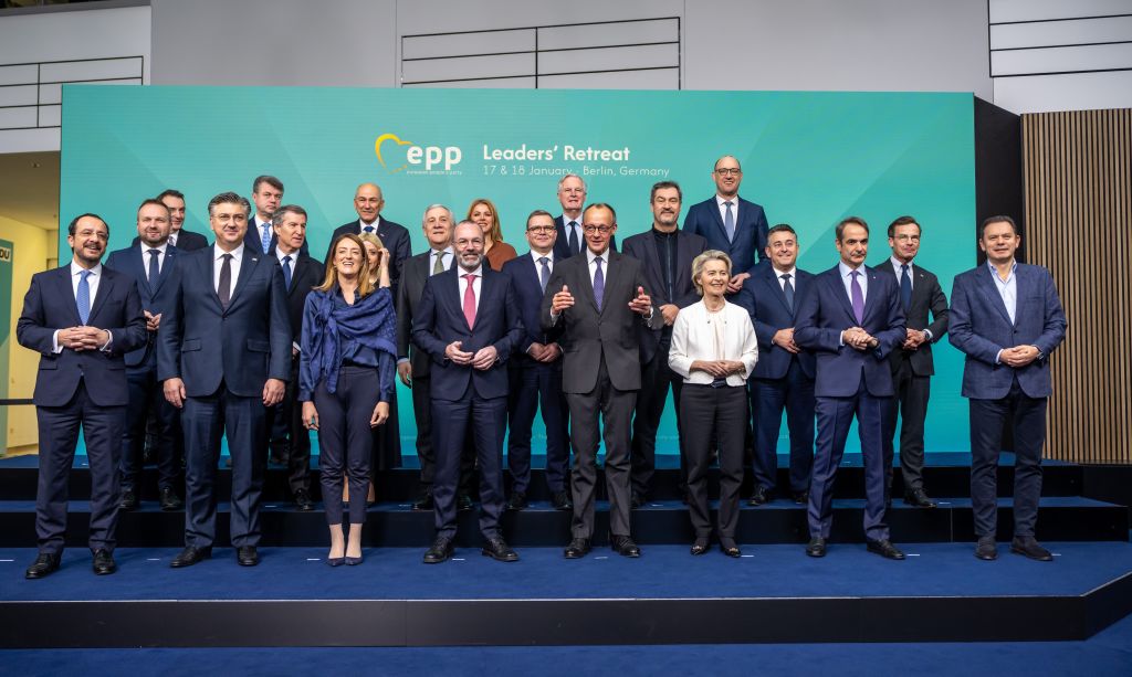 CDU retreat of the EPP