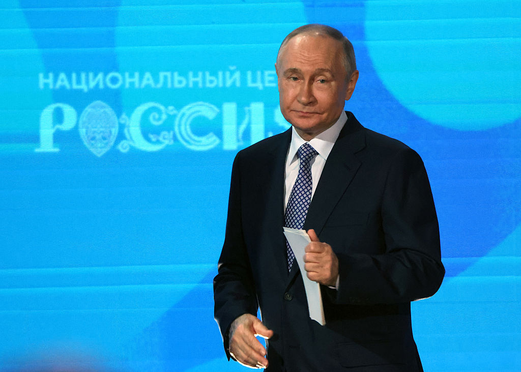 President Putin Visits Russia&rsquo;s Municipal Forum